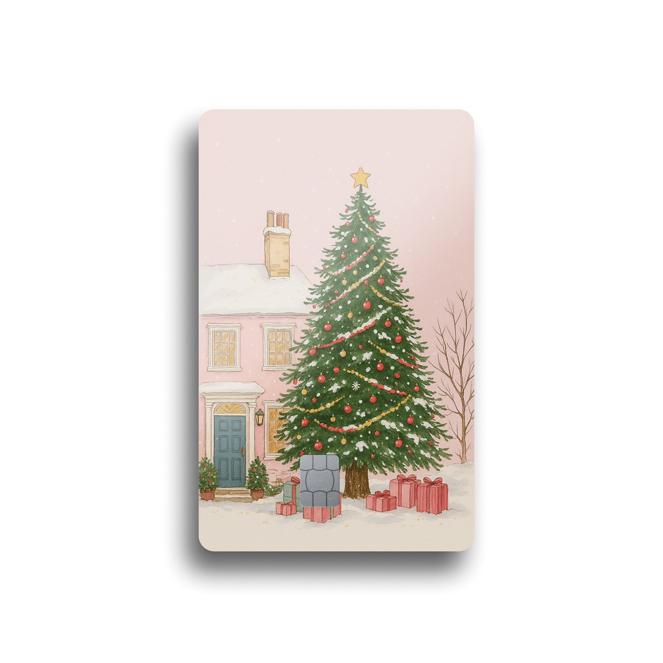 Holiday House Card Skin
